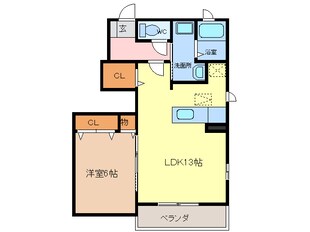 近鉄弥富駅 徒歩23分 1階の物件間取画像